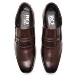 Sapato Social Masculino Couro Legitimo Soft Café