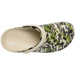 Babuche Antiderrapante Soft Works Bege Estampa Militar