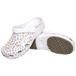 Babuche Antiderrapante Soft Works Branco Estampado 05