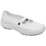 Sapatilha de Segurança Feminina Antiderrapante Soft Works Branco