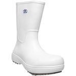 Bota de Segurança Unissex Cano Longo Acqua Foot Soft Works Biqueira Branco