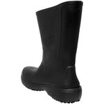 Bota de Segurança Unissex Cano Longo Acqua Foot Soft Works Biqueira Preto