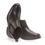 Bota Masculina Chelsea Couro Legítimo Café