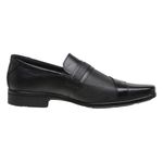 Sapato Social Fashion Masculino Couro Legítimo Preto