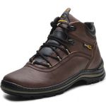 Bota Adventure Masculina Couro Sintético Hummer Marrom