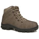 Bota Adventure Cano Alto Pantanal Nobuck Cinza