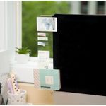 Suporte Lateral de Monitor para Celular e Post-it