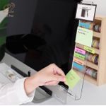 Suporte Lateral de Monitor para Celular e Post-it