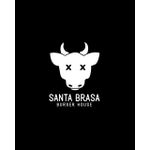 Mousepad Bullpad 120x60cm Caramelo com personalização de logo a laser SANTA BRASA + 120x60cm Preto com personalização de logo a laser SANTA BRASA 