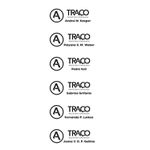 6 Unidades Mousepad Bullpad 90x40cm Preto com personalização de logo a laser TRACO