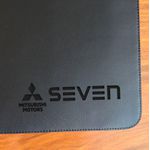 50 unidades Mousepad 20x20cm Preto com Logo SEVEN