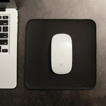 Mousepad Bullpad Slim 20x20cm Preto