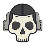 Mousepad Bullpad 130x60cm Preto com logo a Laser Desenho+KARDOZAO