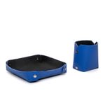 Combo Porta Lapis + Porta Treco Azul Bic