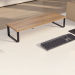 Suporte para Monitor Santd Desk Marrom