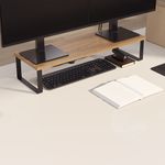 Suporte para Monitor Santd Desk Marrom