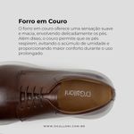 Sapato Casual Derby Francesco Conhaque 