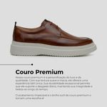 Sapato Casual Derby Nino Oak