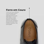 Sapato Casual Derby Nino Preto