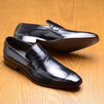 Sapato Social Loafer Gábrio Preto 