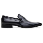 Sapato Social Loafer Gábrio Preto 