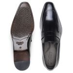 Sapato Social Loafer Gábrio Preto 