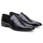 Sapato Social Loafer Gábrio Preto 