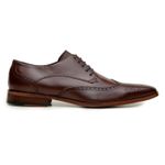 Sapato Social Brogue Derby Andreoli Tabaco