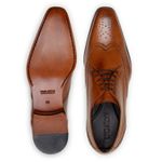 Sapato Social Brogue Derby Andreoli Caramelo