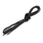 Cadarço Algodão Encerado Preto