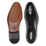 Sapato Social Brogue Oxford Enrico Preto