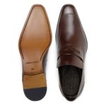 Sapato Social Loafer Alessio Tabaco