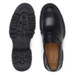 Sapato Casual Loafer Benito All Black 