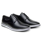 Sapato Casual Derby Zanini Preto