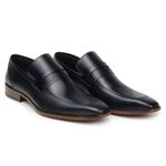 Sapato Social Loafer Alessio Preto