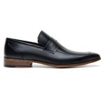 Sapato Social Loafer Alessio Preto