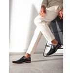 Sapato Social Loafer Alessio Preto