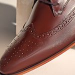 Sapato Social Brogue Derby Andreoli Tabaco