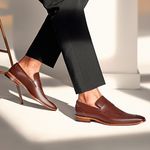 Sapato Social Loafer Alessio Tabaco