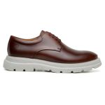 Sapato Casual Derby Francesco Conhaque 