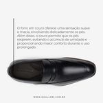 Sapato Social Loafer Edoardo Preto