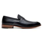 Sapato Social Loafer Edoardo Preto