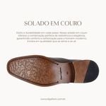 Sapato Social Derby Vicenzo Tabaco