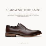 Sapato Social Derby Vicenzo Tabaco