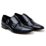 Sapato Social MonkStrap Alónzo Preto 