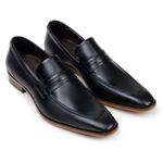 Sapato Social Loafer Biagio Preto
