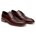Sapato Social Derby Zanobi Tabaco