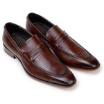 Sapato Social Loafer Biagio Tabaco