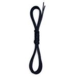 Cadarço Algodão Encerado Preto