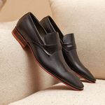 Sapato Social Loafer Armano Preto